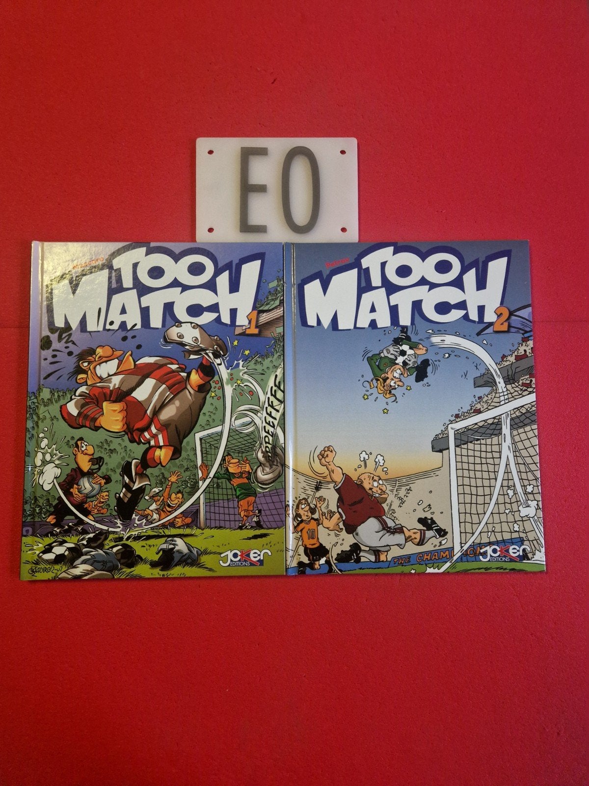 lot de 2 bd too match 1 et 2,EO, Enlèvement ou Envoi