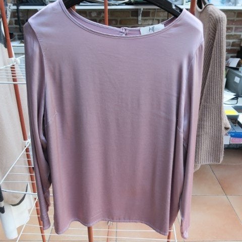 Blouse paars glans Jeff mt 40, Kleding | Dames, Maat 38/40 (M), Jeff, Paars, Nieuw