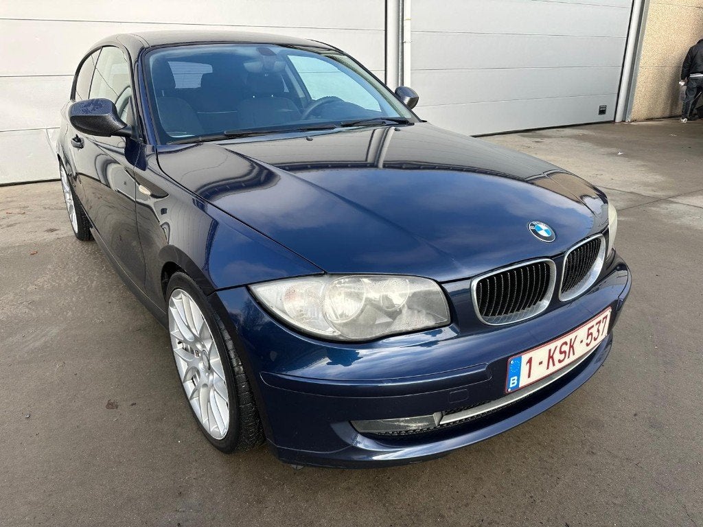 BMW 120D, Auto's, 1995 cc, Zwart, 4 cilinders, Blauw