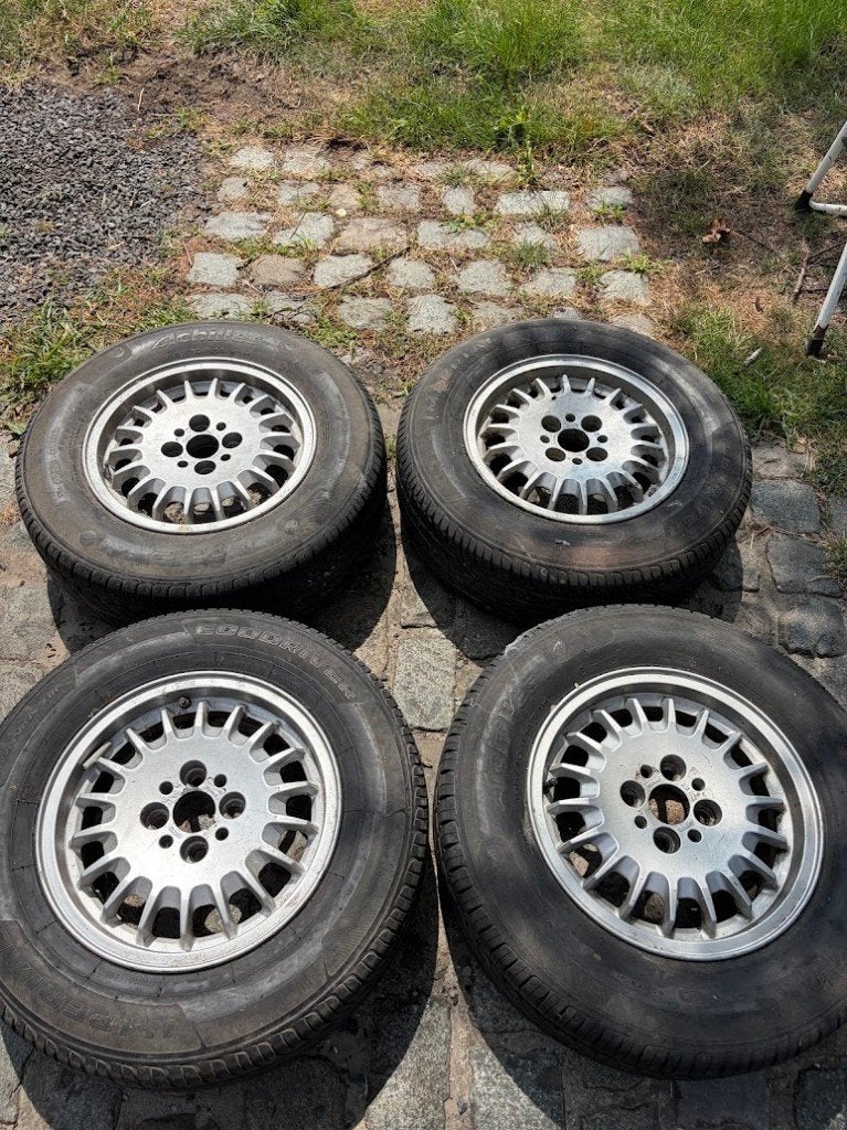 4 velgen kroonkurk E30, Auto-onderdelen, Ophalen, Velg(en)