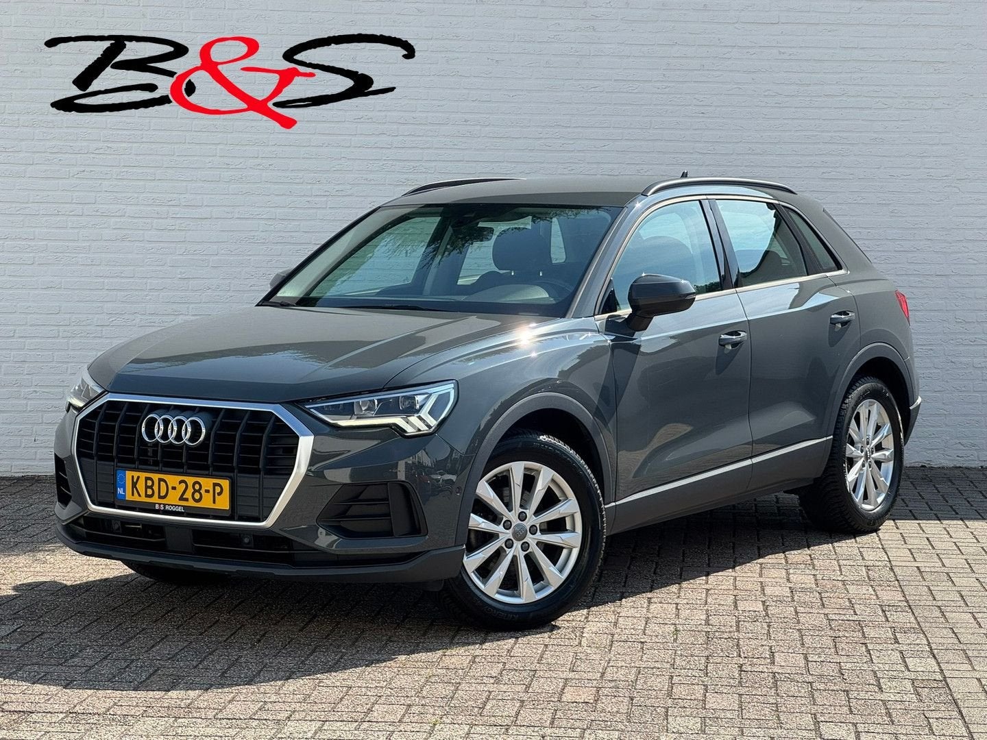 Audi Q3 35 TFSI S Line Pro Line Climate control Cruise LED S, Auto's, Audi, Automaat, Parkeersensor, Bedrijf, Grijs