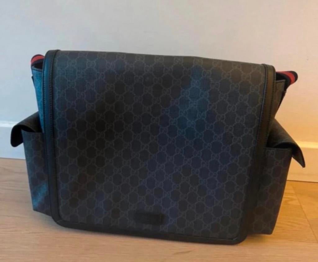 Gucci luiertas, Kinderen en Baby's, Ophalen of Verzenden, Zo goed als nieuw, Schoudertas