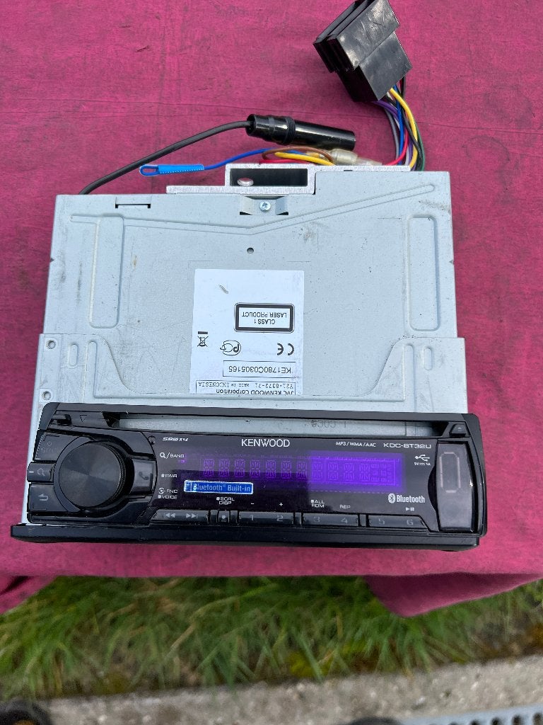 Kenwood KDC - BT32U MP3 - WMA Autoradio Receiver, Enlèvement