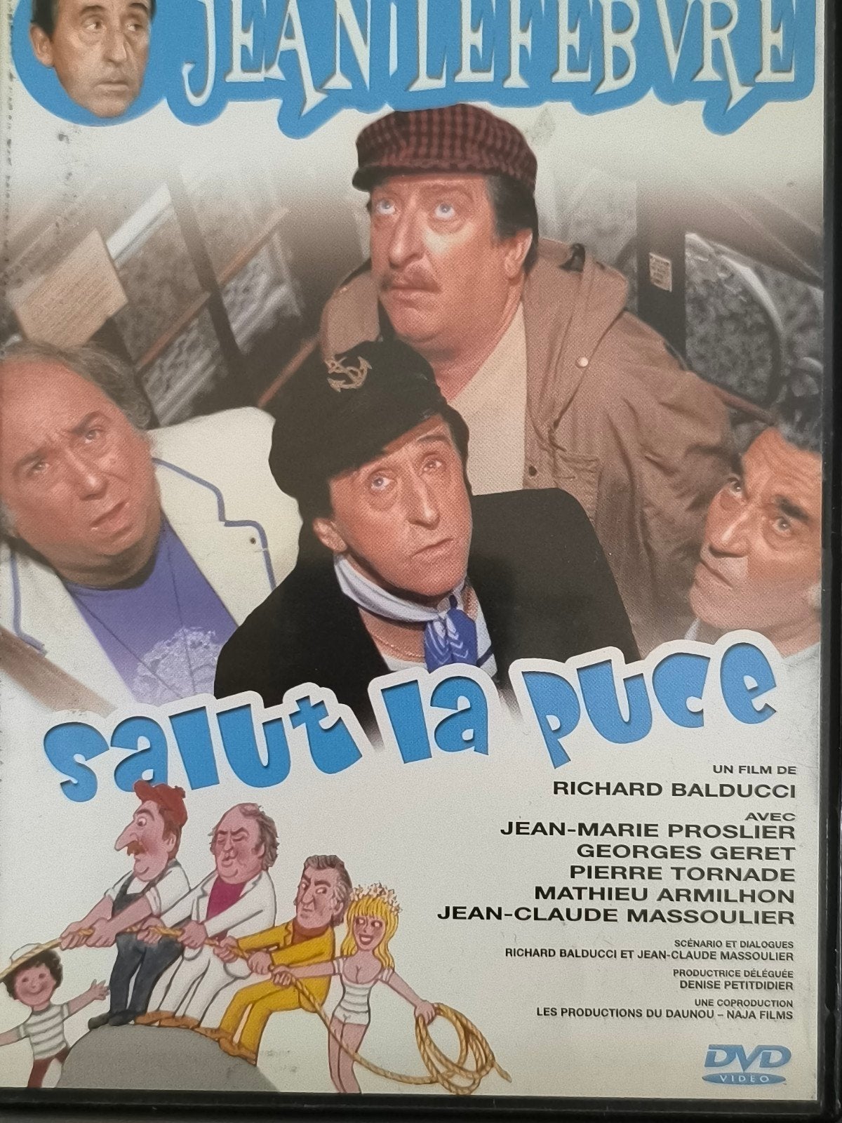 DVD Salut la puce, Jean Lefebvre, Pierre Tornade, Enlèvement ou Envoi, Utilisé