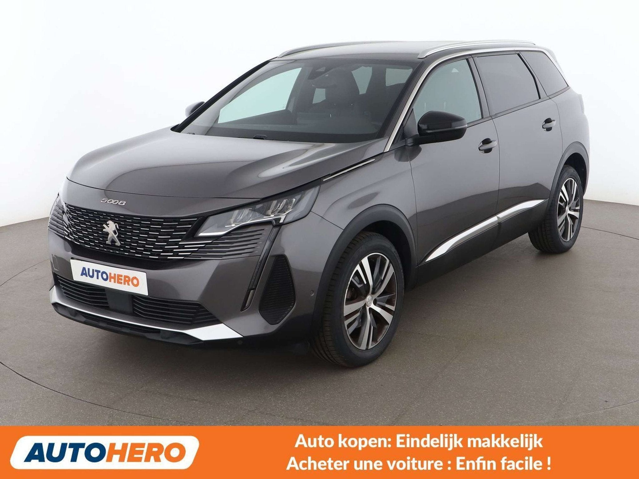 Peugeot 5008 1.2 PureTech Allure Pack, Autos, Peugeot, Argent ou Gris, Achat, Euro 6, 1504 kg
