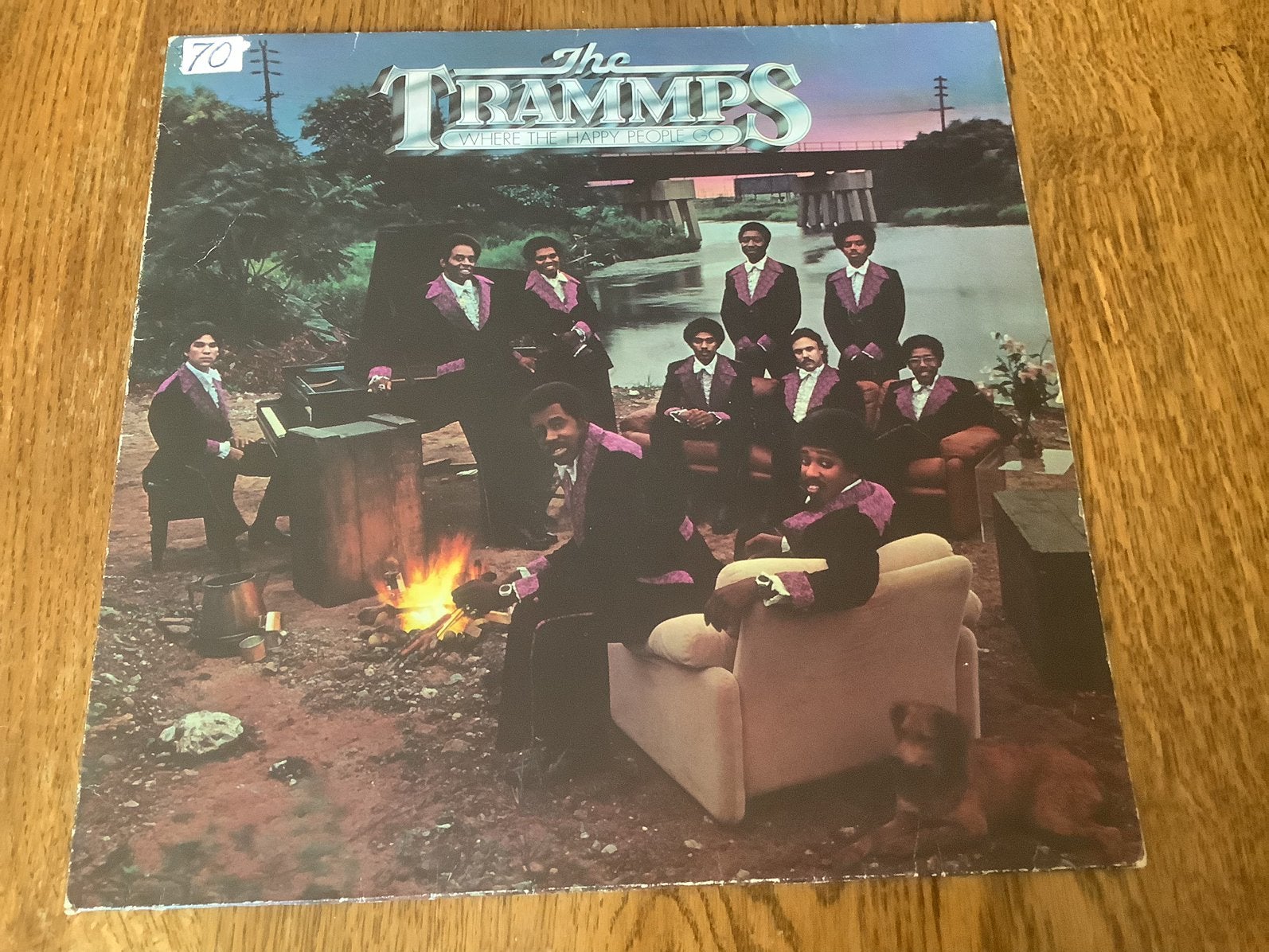 LP The Trammps where the happy people go, Ophalen, LP