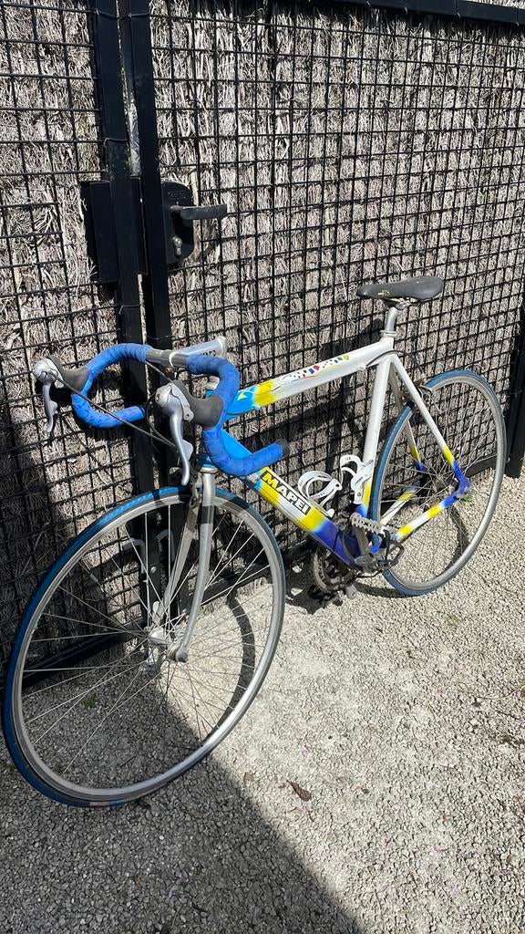 Oude koersfiets - Mapei, Ophalen, Gebruikt