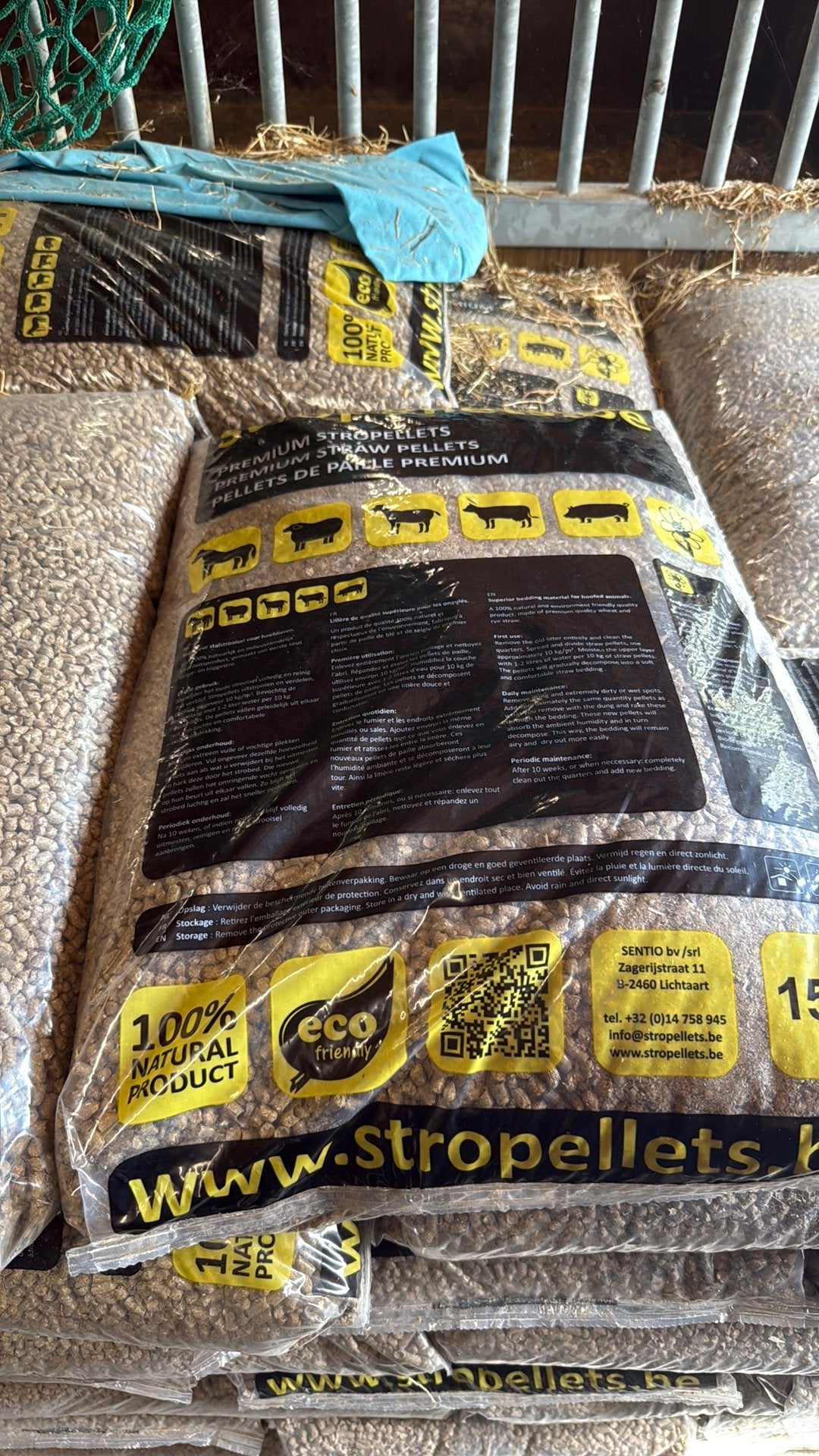 Stropellets premium 15kg per zak, Overige merken, Ophalen, Nieuw