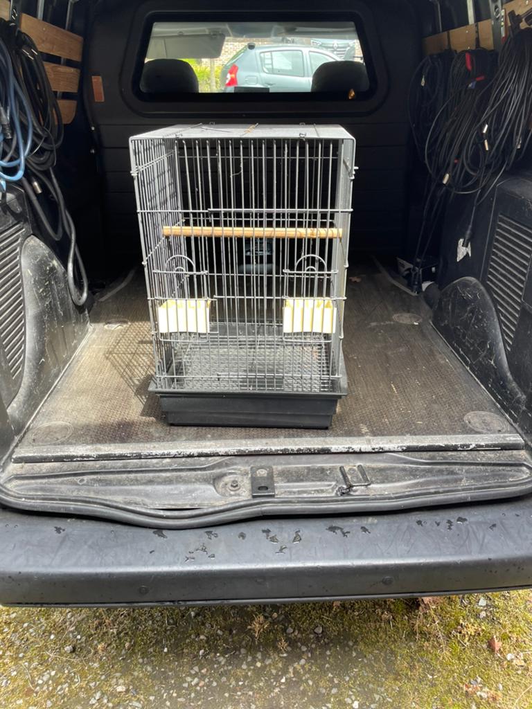 Vogelkooi voor kleine papegaai, Enlèvement, Comme neuf, Cage à oiseaux