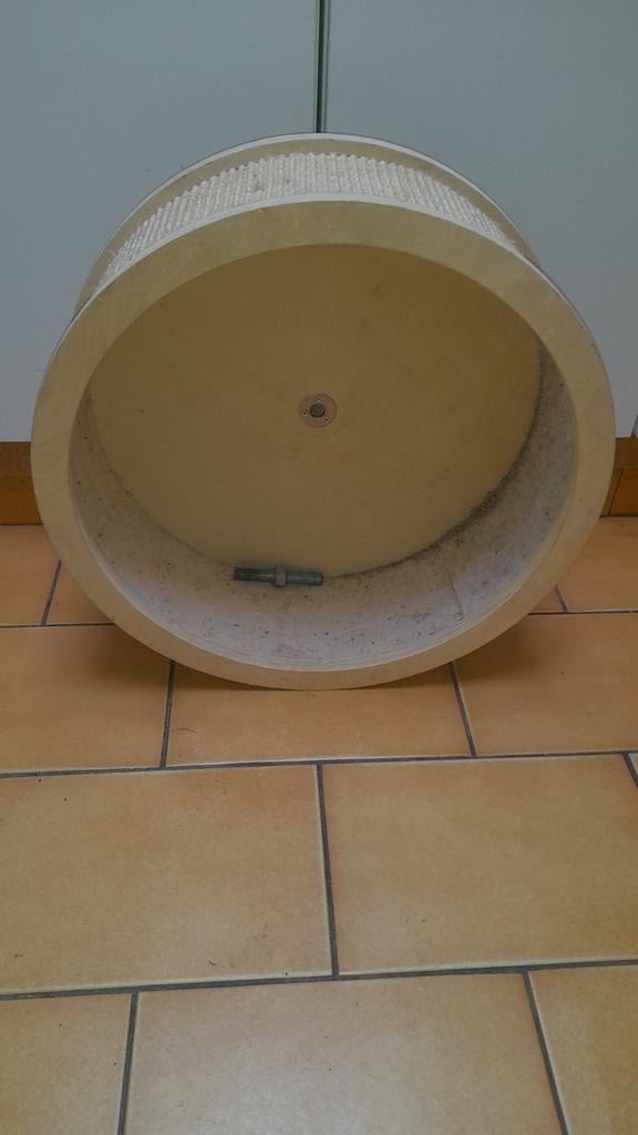Looprad voor kleine kat, Ophalen