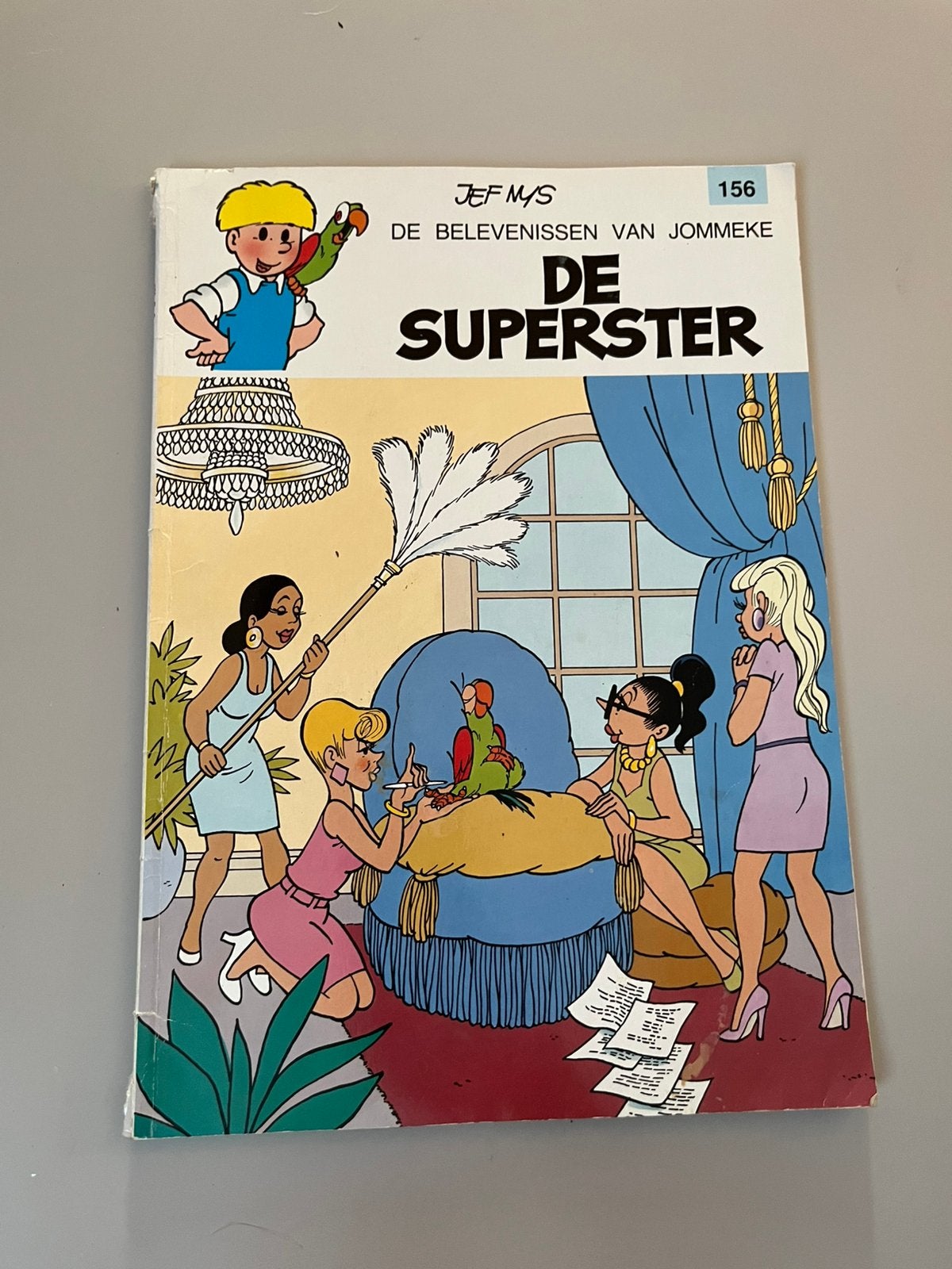Strip Jommeke De superster, Boeken, Eén stripboek, Ophalen of Verzenden, Gelezen