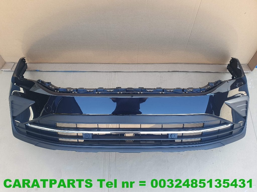 5NA807221C Tiguan voorbumper tiguan bumper C9X Deep Black, Ophalen, Gebruikt, Bumper, Volkswagen