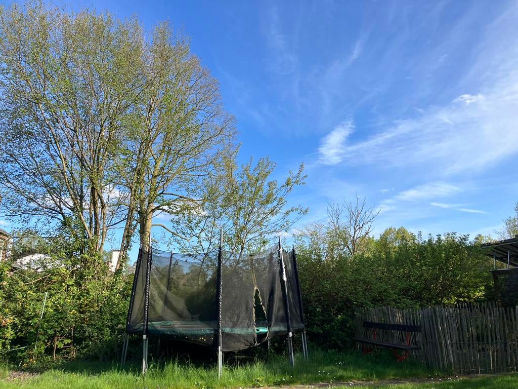 Trampoline, Ophalen, Gebruikt
