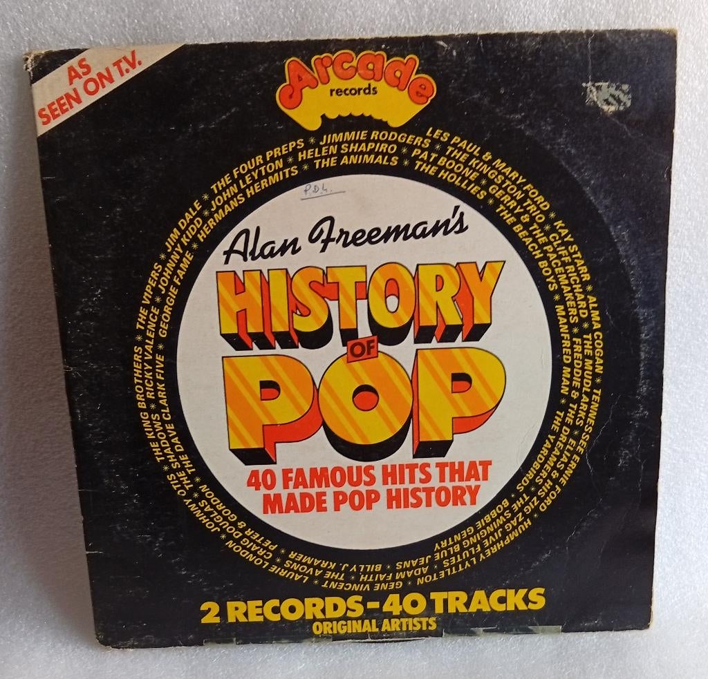 Alan Freeman's History Of Pop, Dubbel-LP, Ophalen of Verzenden