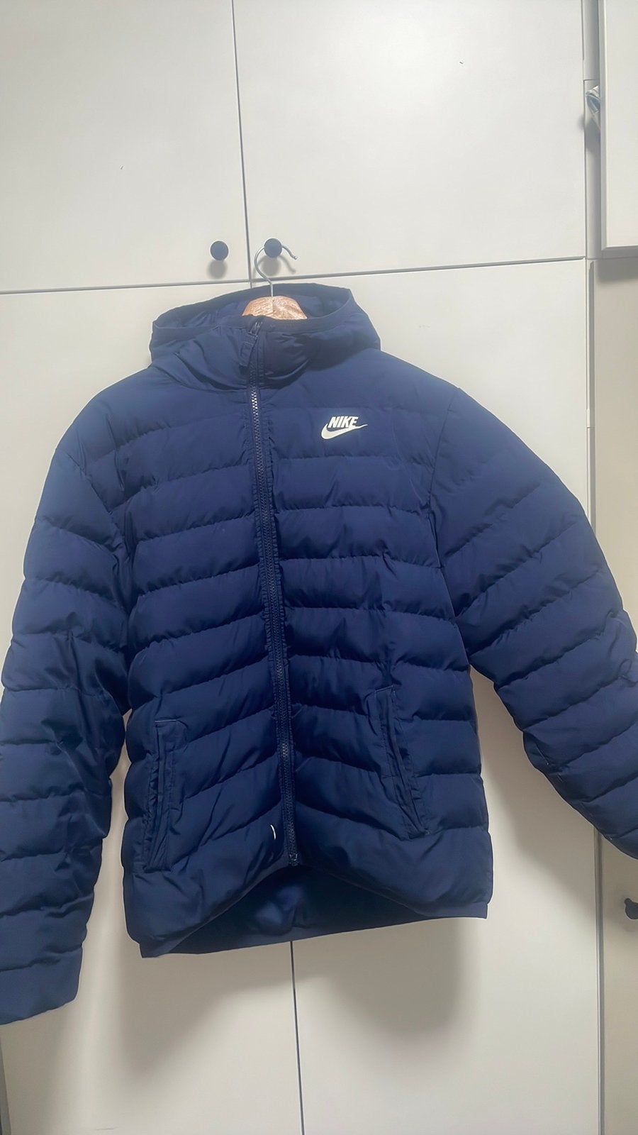 Blauw nike jas, Ophalen, Zo goed als nieuw, Blauw