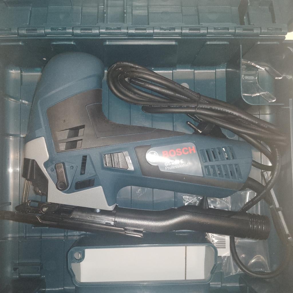 Bosch decoupeerzaag GST 90 E met koffer, Doe-het-zelf en Bouw, Gereedschap | Zaagmachines, Ophalen, Nieuw, Decoupeerzaag, Bosh