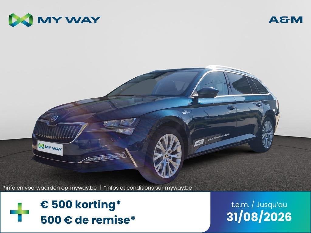 Skoda Superb Combi PHEV Superb Combi PHEV 1.4 TSI Style DSG, Automaat, https://public.car-pass.be/vhr/851cc142-1581-425c-8f81-8ba98c2cd8b2
