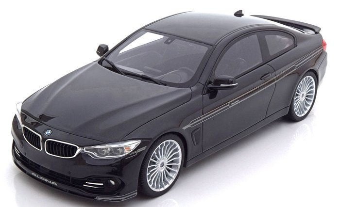 BMW Alpina B4 Biturbo Coupe 2015 Zwart GT-Spirit 1/18 NIEUW, Ophalen of Verzenden, Nieuw, Auto, Overige merken