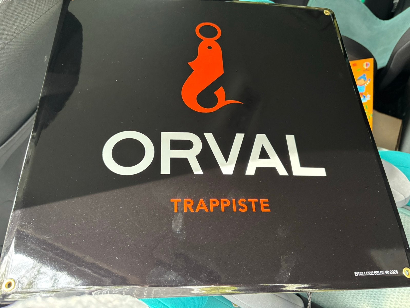 Plaque orval emaille, Enlèvement ou Envoi, Comme neuf