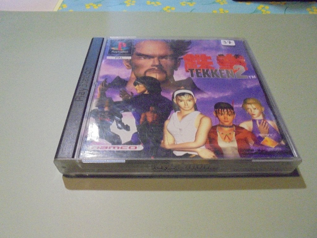 Playstation 1 Tekken 2 (CIB) (zie foto's), Games en Spelcomputers, Games | Sony PlayStation 1, Gebruikt, Vechten, 2 spelers, Ophalen of Verzenden