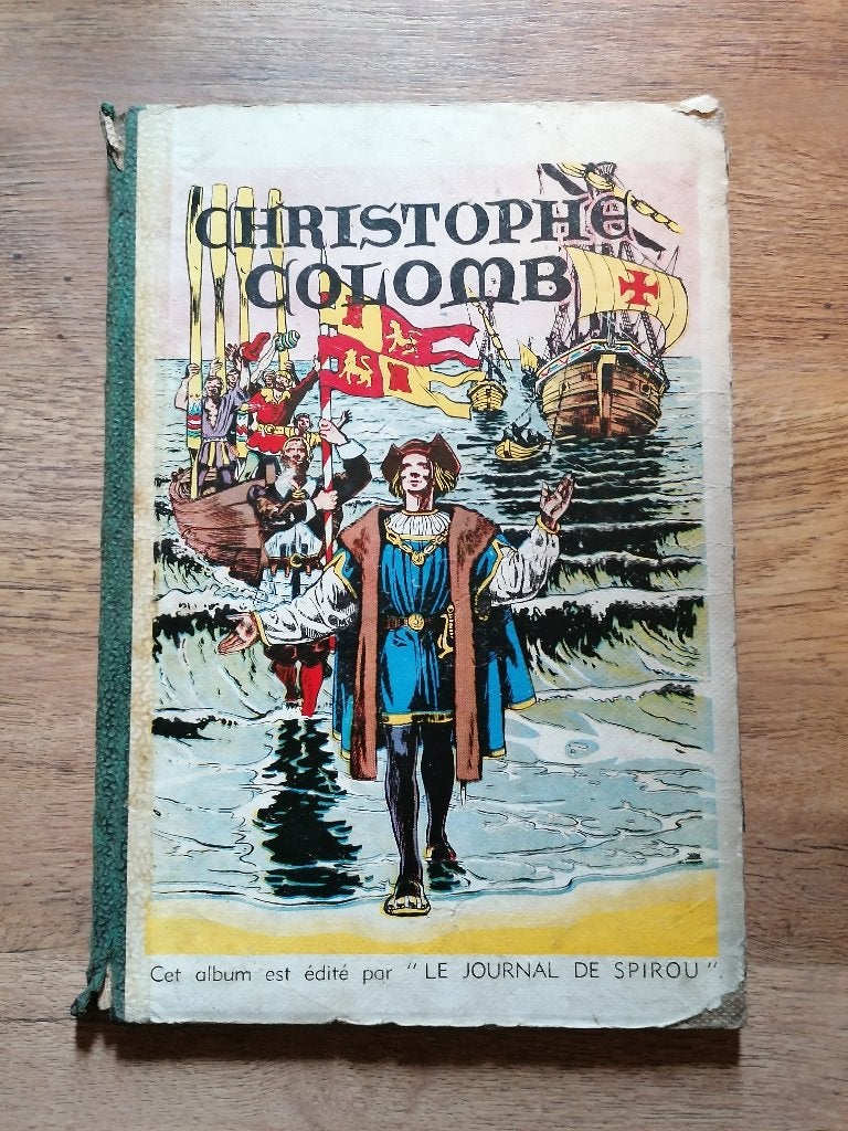 Christophe Colomb (Jijé). E.O, Enlèvement ou Envoi, Une BD, Jijé, Utilisé