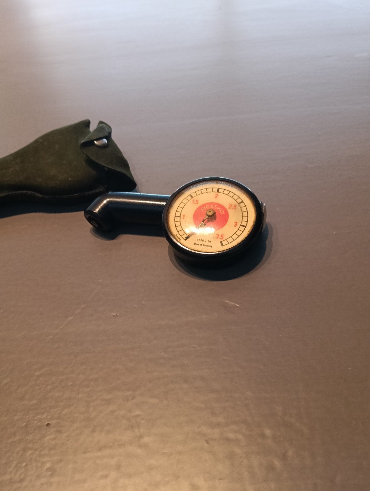 Vintage Messko bandendrukmeter, Ophalen of Verzenden, Zo goed als nieuw