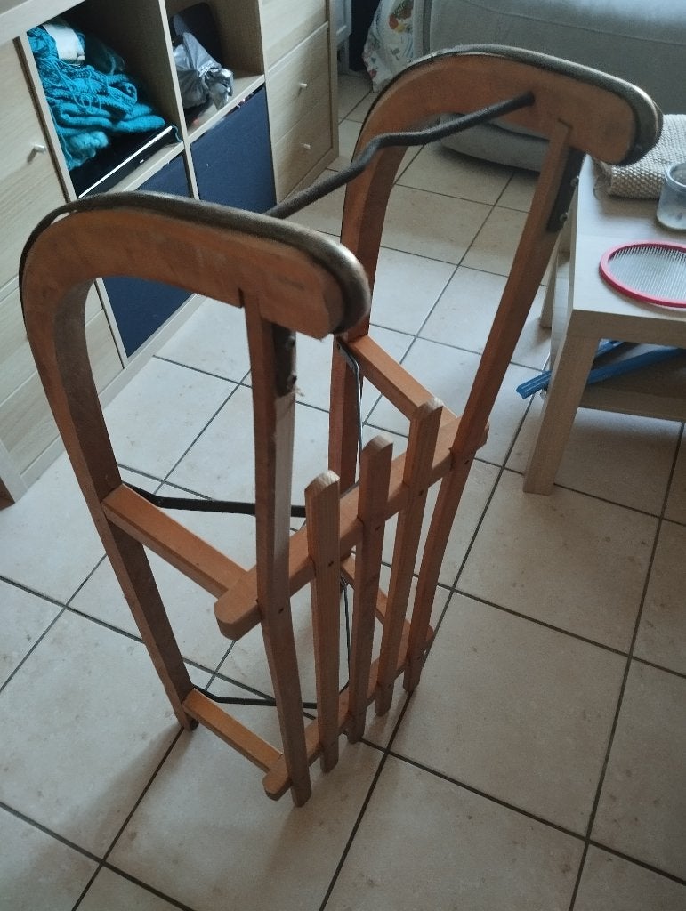 Sledge/Luge Donnay, Kinderen en Baby's, Ophalen of Verzenden, Zo goed als nieuw, Hout