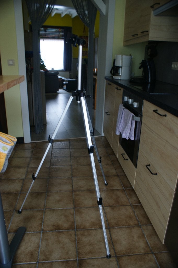 Professioneel statief voor camera, Exelas tripot PV-33CG, Zo goed als nieuw, Met balhoofd, 125 tot 150 cm, Ophalen of Verzenden