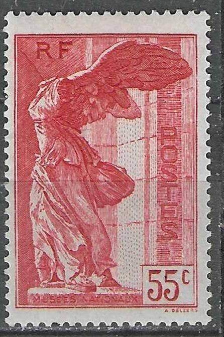 France 1937 - Yvert 355 - Statue de la Liberté - 55 s. (PF), Envoi, Non oblitéré