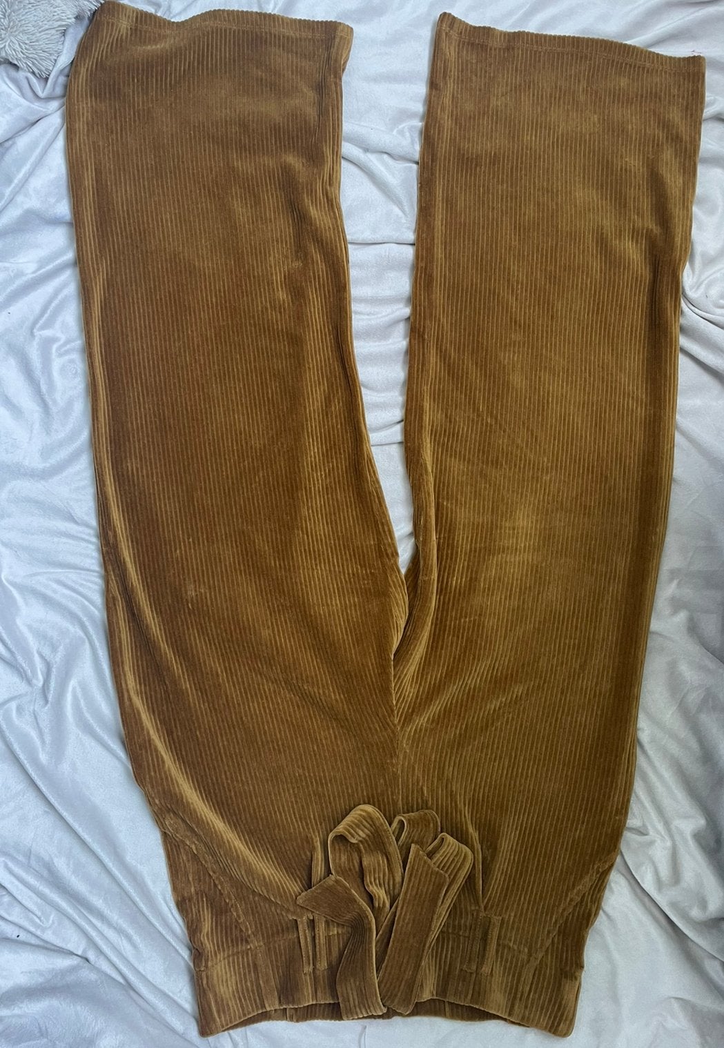 Pantalon en velour moutarde, Promod, Enlèvement, Comme neuf