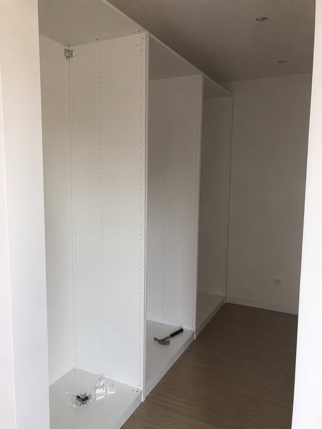 4 ikea pax BASISELEMENT 1m breed per kast 2m36 hoog, 60 diep, Ophalen, Zo goed als nieuw