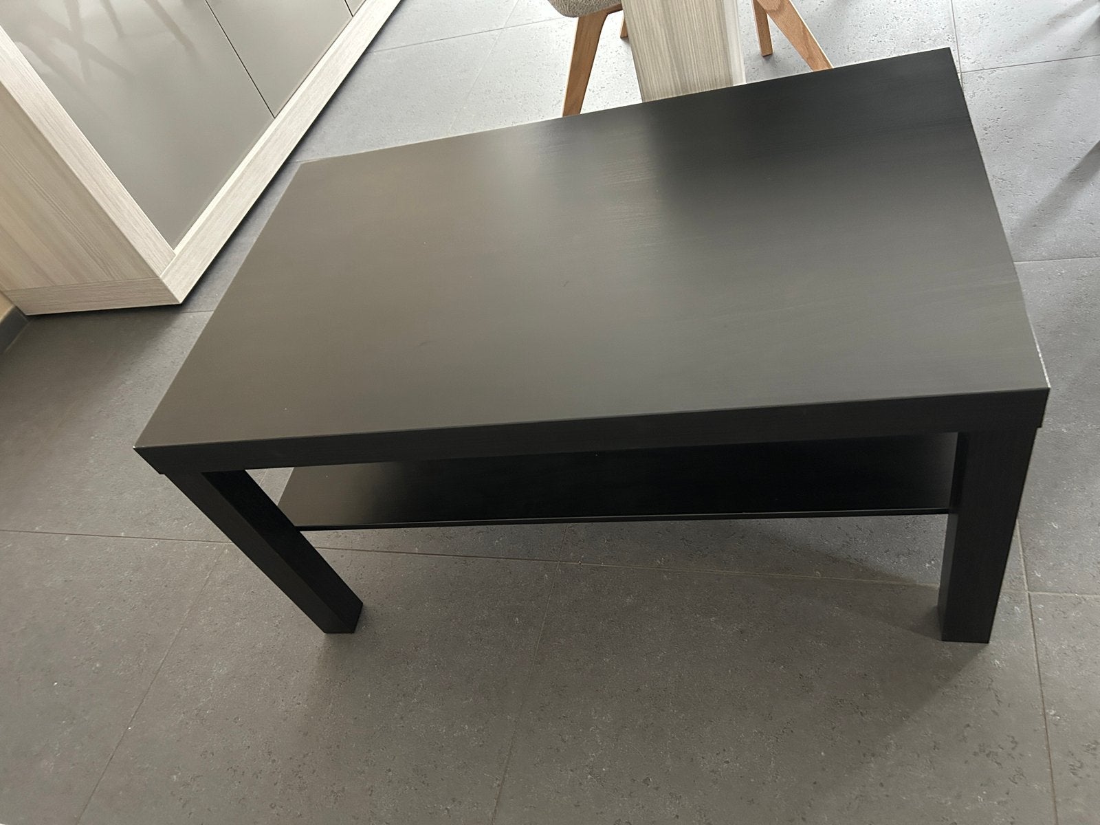 Salontafel ikea zwart, Huis en Inrichting, Ophalen, Zo goed als nieuw