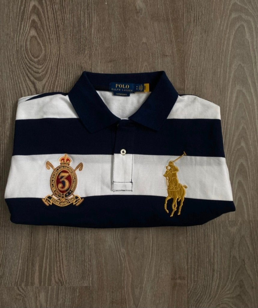 Polo Ralph Lauren Custom Slim Fit Polo Shirt  – M, Kleding | Heren, Polo's, Maat 48/50 (M), Wit, Ophalen of Verzenden, Polo Ralph Lauren