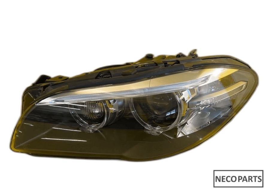 KOPLAMP LINKS ORIGINEEL BMW 5 F10 F11 LIFT XENON 7378513-05, -, Utilisé, -, Enlèvement ou Envoi
