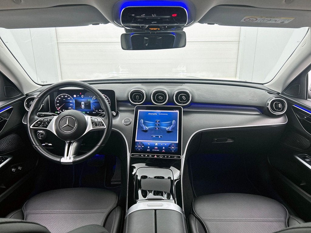 Mercedes-Benz C-klasse 300 e Break Luxury Line | Dodehoekass, Automaat, 4 deurs, Zwart, 4 cilinders