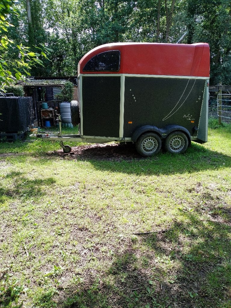 Paardentrailer Humbaur te koop, Dieren en Toebehoren, Paarden en Pony's | Trailers en Aanhangwagens, Zo goed als nieuw, 2-paards trailer