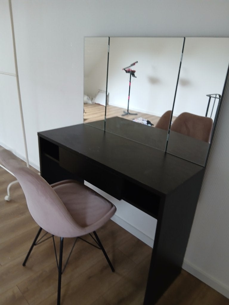 Make-up tafel met spiegel, Ophalen, Gebruikt