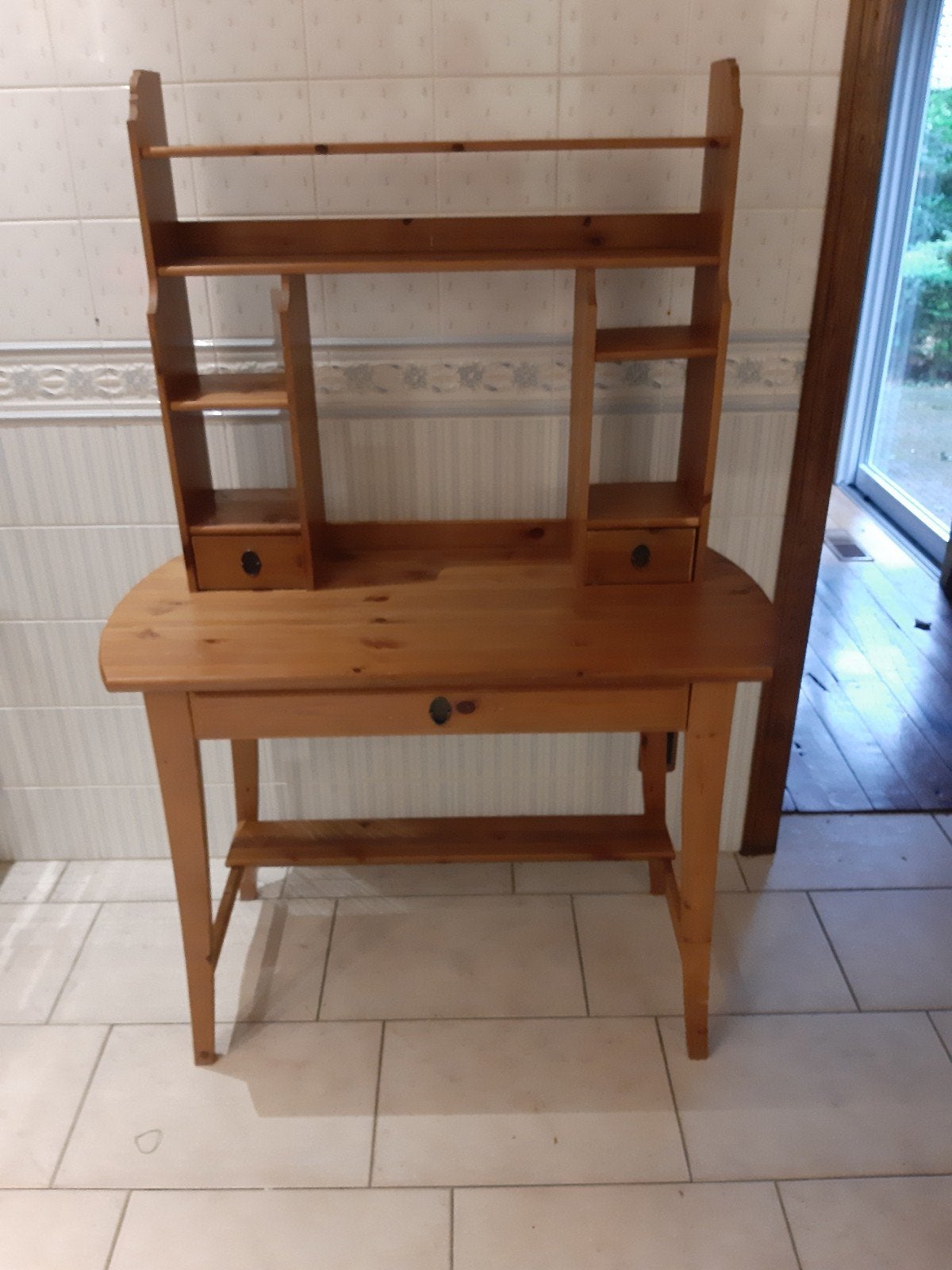 Table d'ordinateur Ikea Leksvik, Maison & Meubles, Armoires | Meubles ordinateur, Utilisé, 120 à 170 cm, 70 à 120 cm, 40 à 80 cm