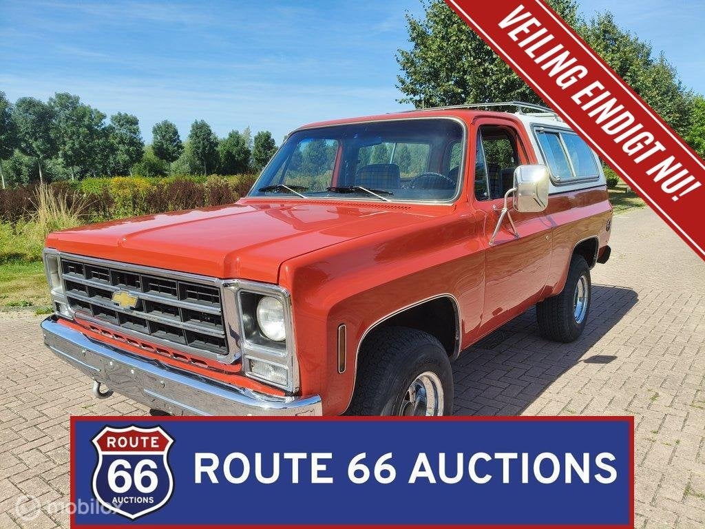 Chevrolet K5 Blazer | 1979 | Route 66 Auctions, Achat, Entreprise, Chevrolet, Boîte manuelle