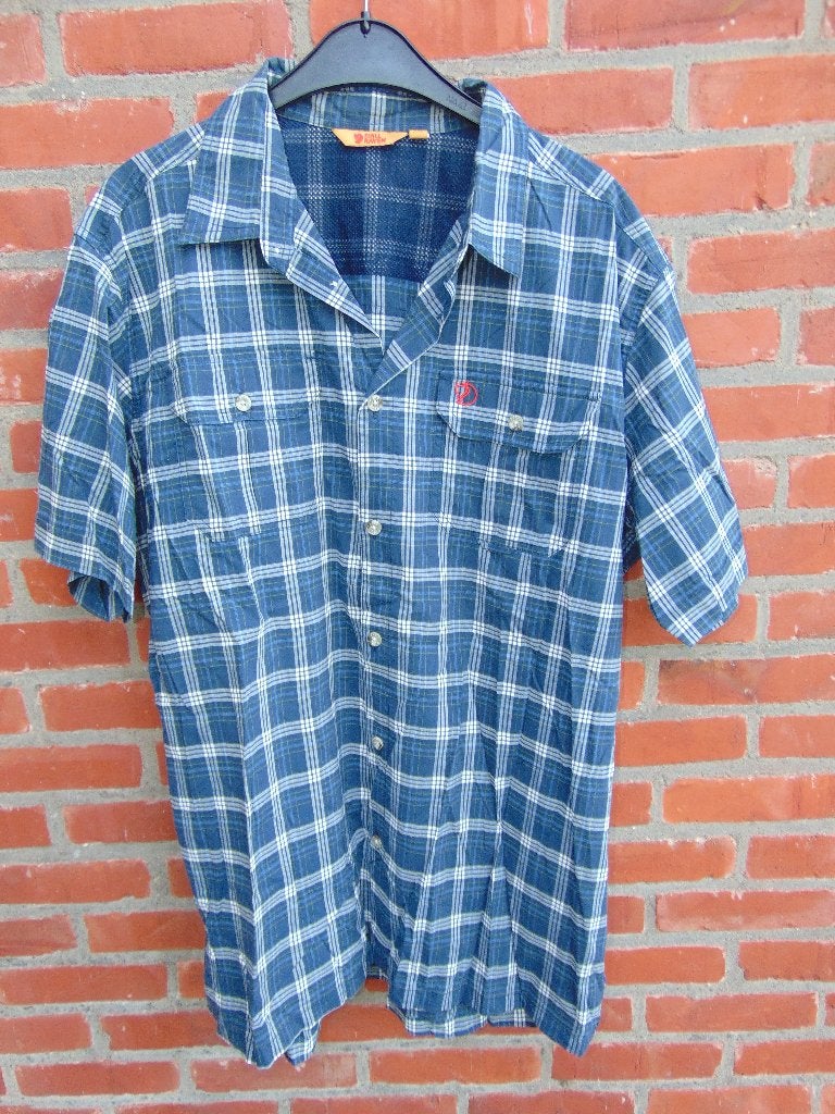 Hemd Fjallraven maat XXL, Enlèvement ou Envoi, Porté, Bleu, Autres tours de cou