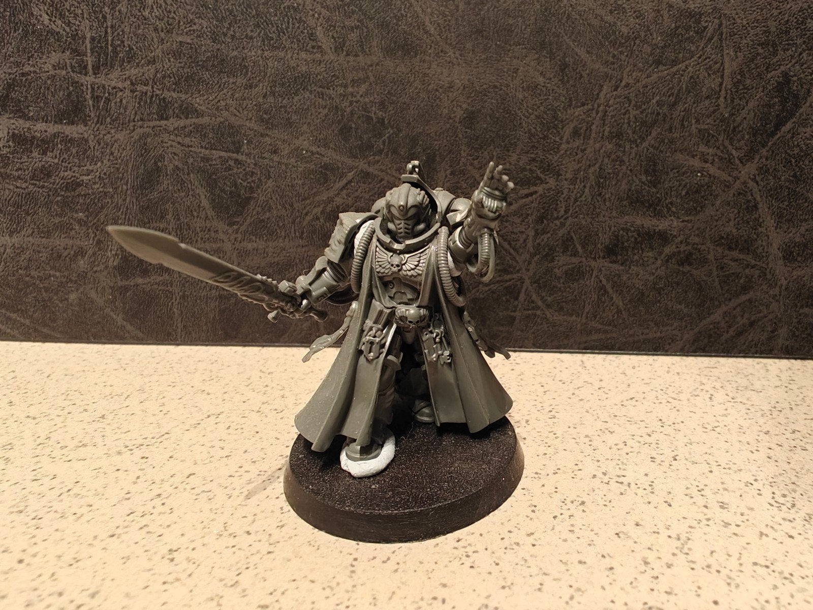 Warhammer 40K: Space marines: Librarian, Hobby en Vrije tijd, Ophalen of Verzenden, Zo goed als nieuw, Warhammer, Figuurtje(s)