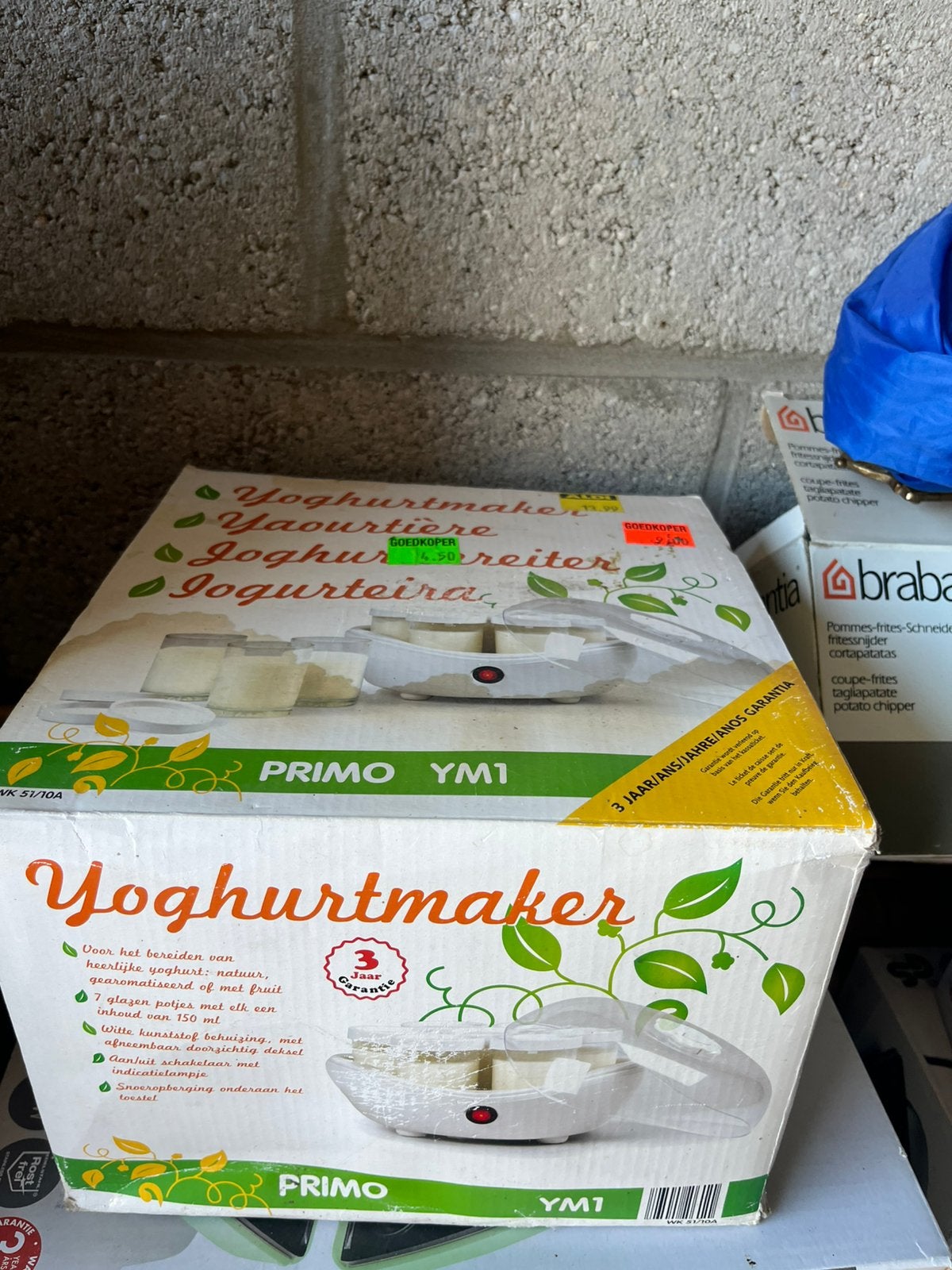 Yougurtmaker/fruitpers/frietsnijder, Ophalen, Zo goed als nieuw