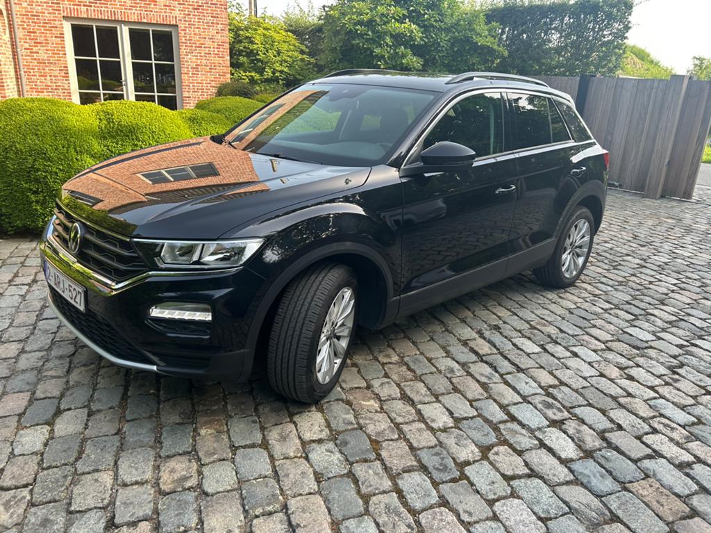 VW T-Roc nieuwstaat, Auto's, Volkswagen, 1498 cc, Zwart, Zwart, Particulier