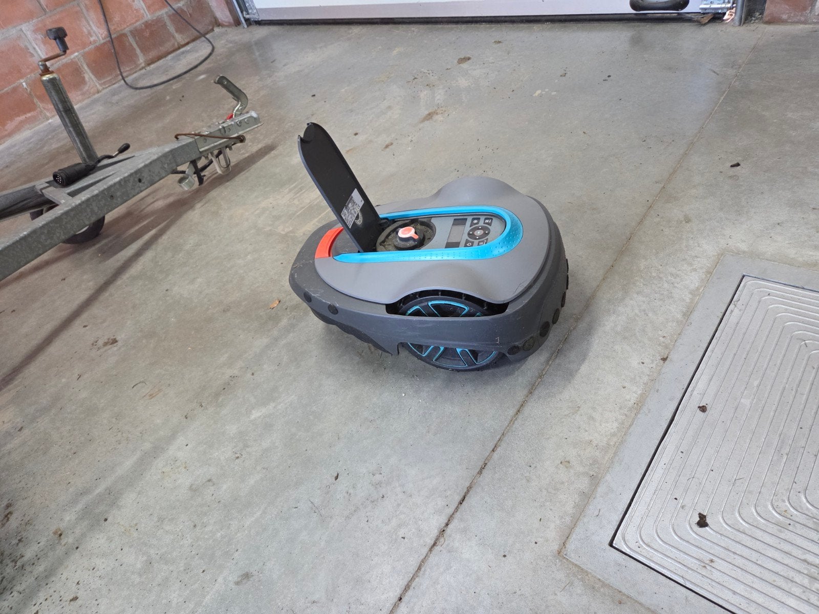 Gardena silento 800m², Ophalen