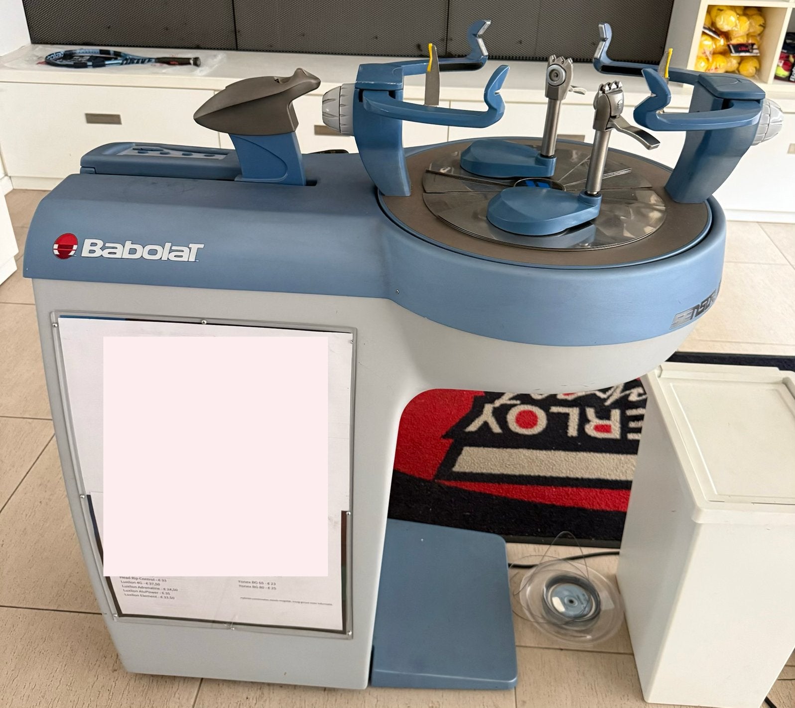Babolat Sensor Expert Dual professionele bespanmachine, Sport en Fitness, Ophalen, Gebruikt, Overige typen, Babolat