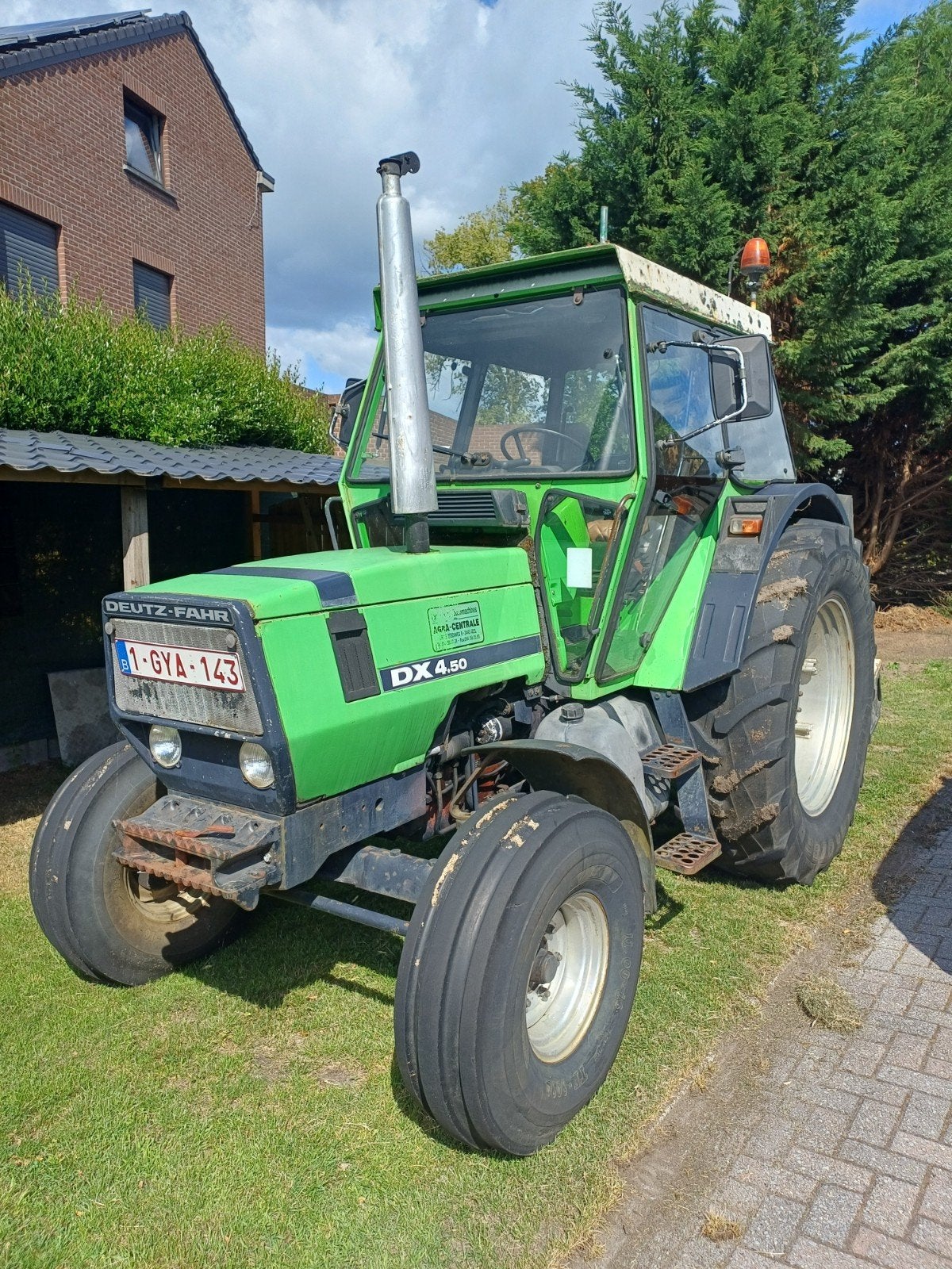 Traktor Deutz DX 4.50 85 pk, Deutz - Fahr, Enlèvement ou Envoi, Utilisé, 80 à 120 ch