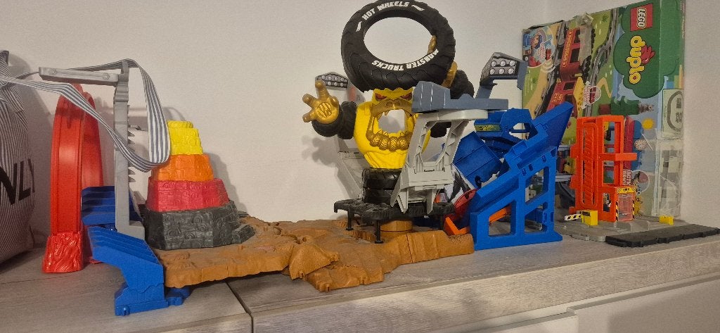 Monster truck arena hot wheels 25€, Kinderen en Baby's, Ophalen, Hot Wheels