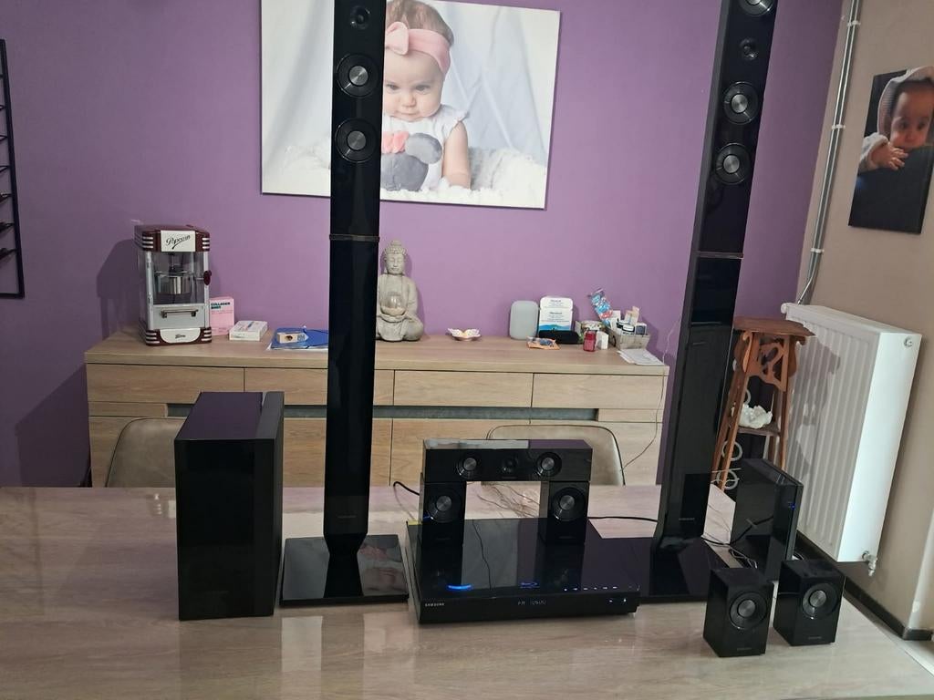 home cinema 7.1, Audio, Tv en Foto, Ophalen