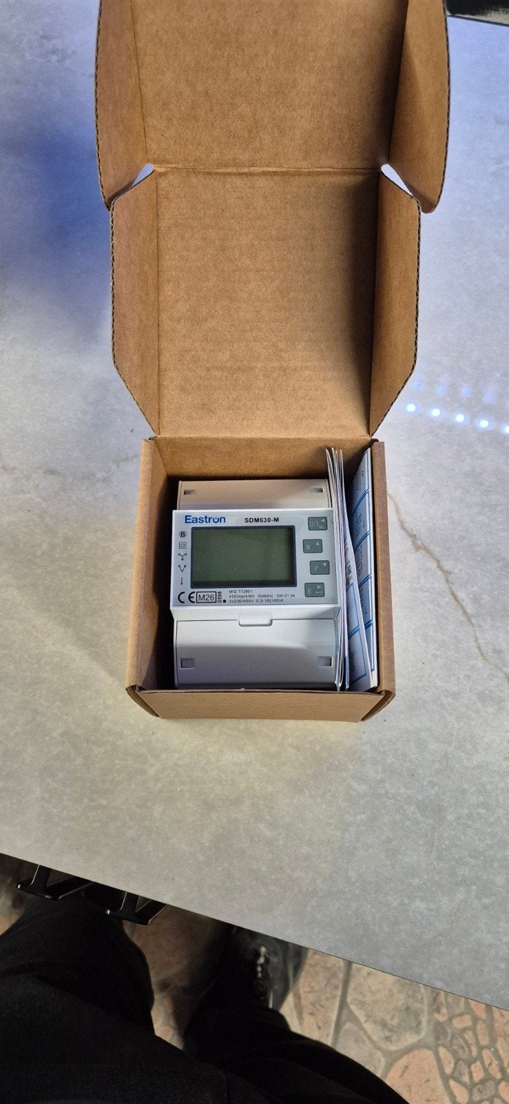 Energiemeter Eastron SDM 630-M, Bricolage & Construction, Panneaux solaires & Accessoires, Neuf, Enlèvement ou Envoi