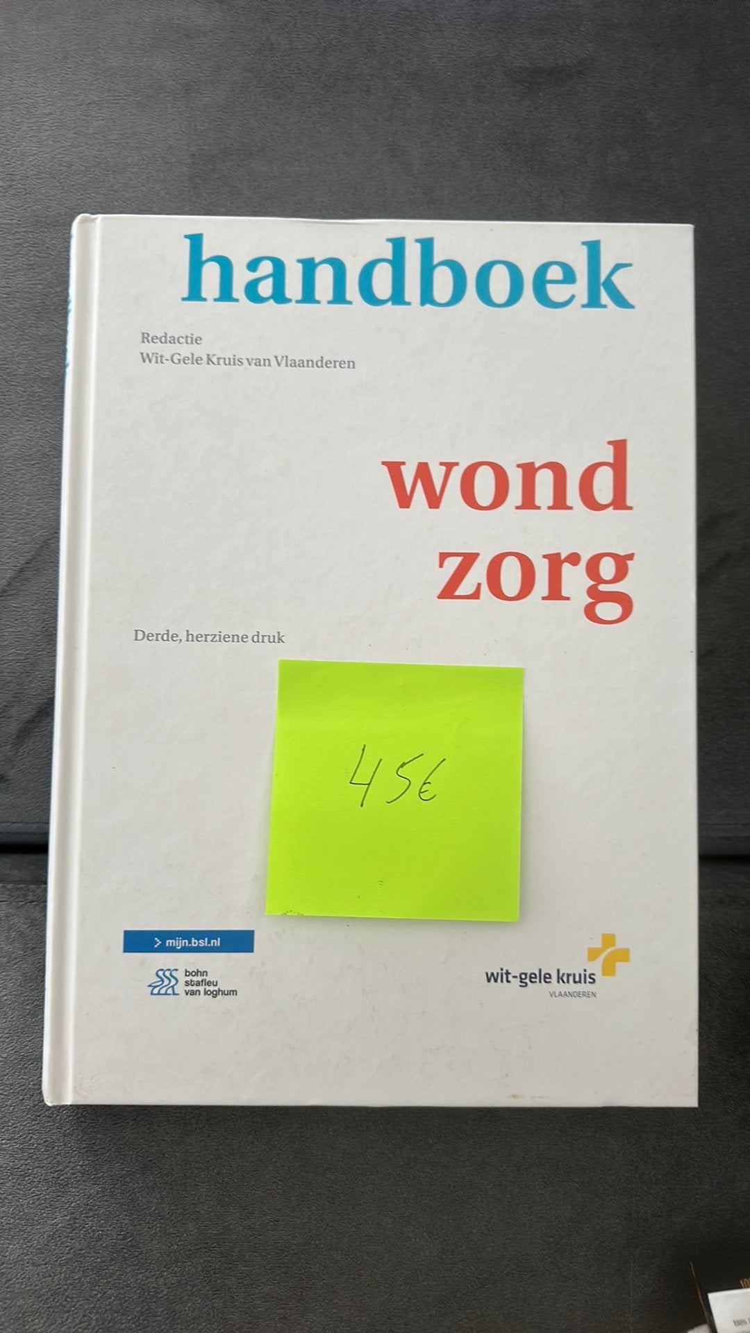 Handboek wondzorg Kdg, Livres, Science, Enlèvement